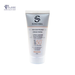 کرم ضد آفتاب رنگی پوست خشک سانیورا SPF 50 SANIVERA (رژ بژ مدل1.5)