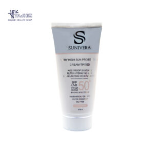 کرم ضد آفتاب رنگی پوست خشک سانیوراSPF 50 SUNIVERA (بژ روشن مدل01)