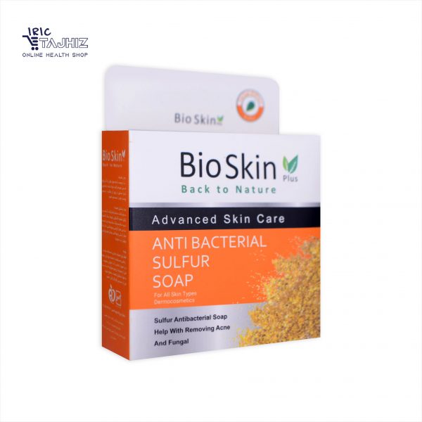 صابون آنتی باکتریال و ضد جوش گوگرد بایو اسکین Bio Skin وزن 100 گرم