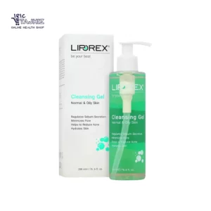ژل شستشوی صورت پوست نرمال تا چرب لیپورکس