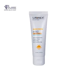 کرم ضد آفتاب رنگی پوست خشک لیپورکس بژ طبیعی