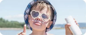 حسایت به ضد آفتاب در کودکان