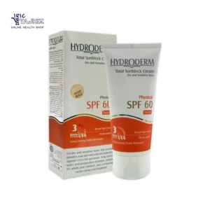 کرم ضد آفتاب فیزیکال رنگی هیدرودرم HYDRODERM(پوست خشک و حساس)