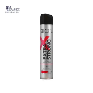 اسپری حالت دهنده مو بیول (تافت مو) مدل اکسترا EXTRA STRONG 5