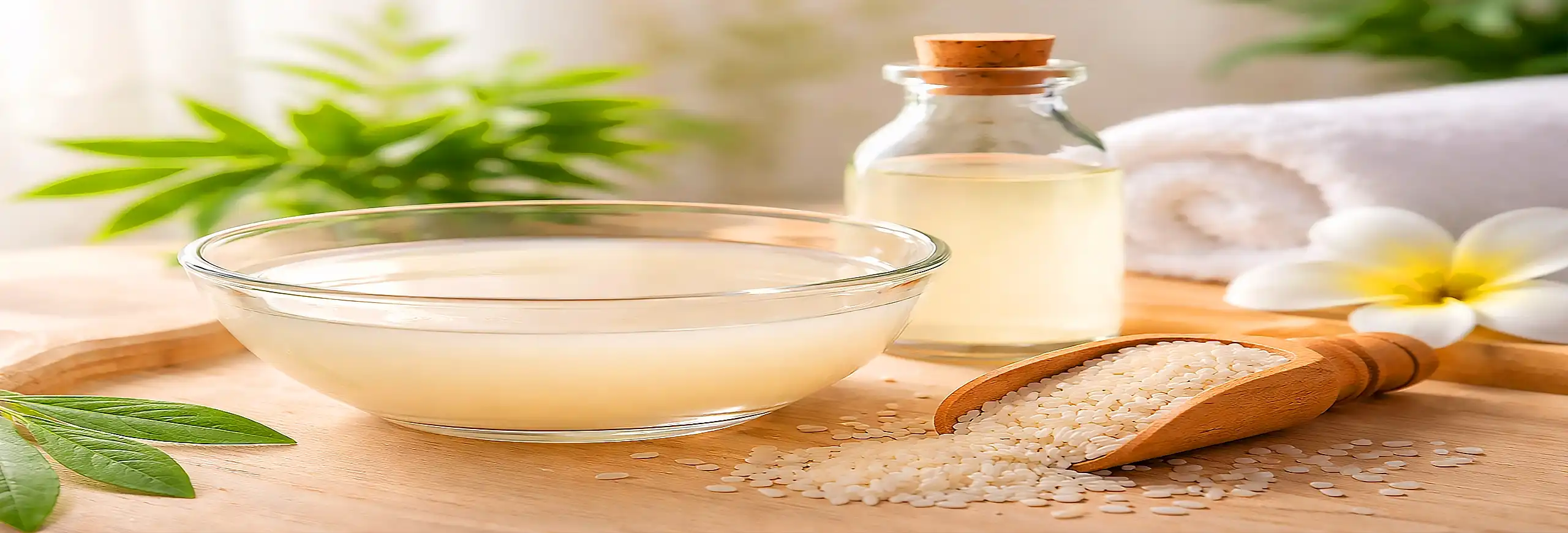 مضرات آب برنج برای مو و پوست