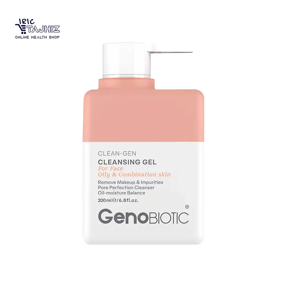 ژل شستشوی صورت پوست چرب ژنوبایوتیک