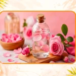 از بین بردن جوش صورت در یک روز با گلاب