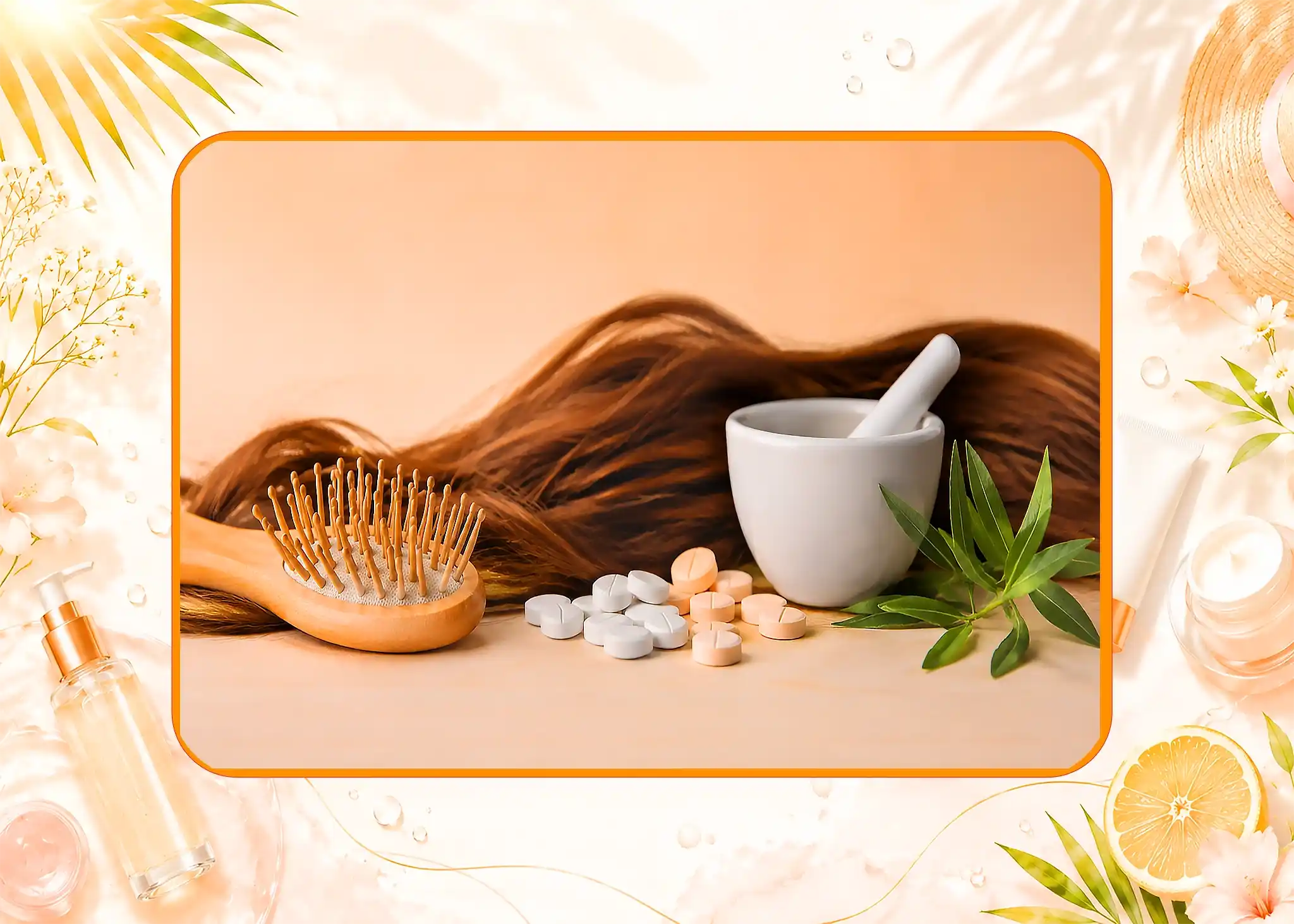 قرص ال دی و آسپرین برای مو